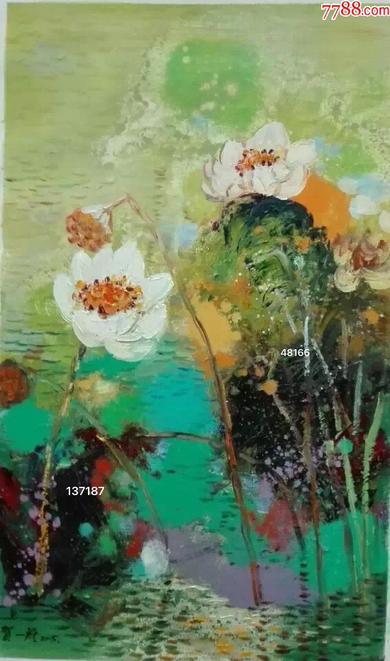 贺一珉意象油画