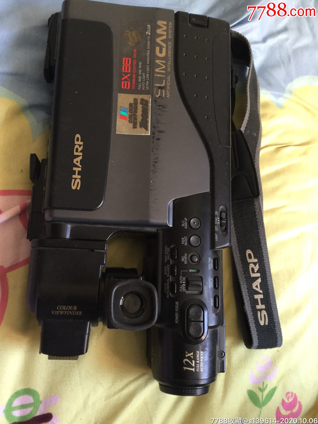 夏普sx88摄像机_摄像机/摄影机_老孙杂货铺子【7788收藏__收藏热线】