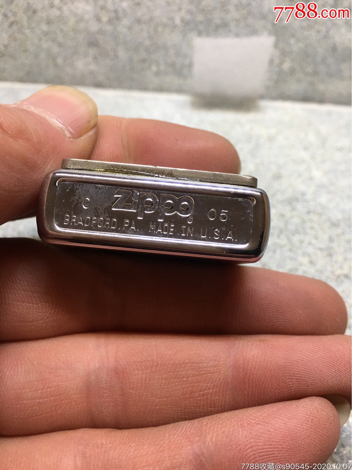 05年zippo后贴章杰克丹尼