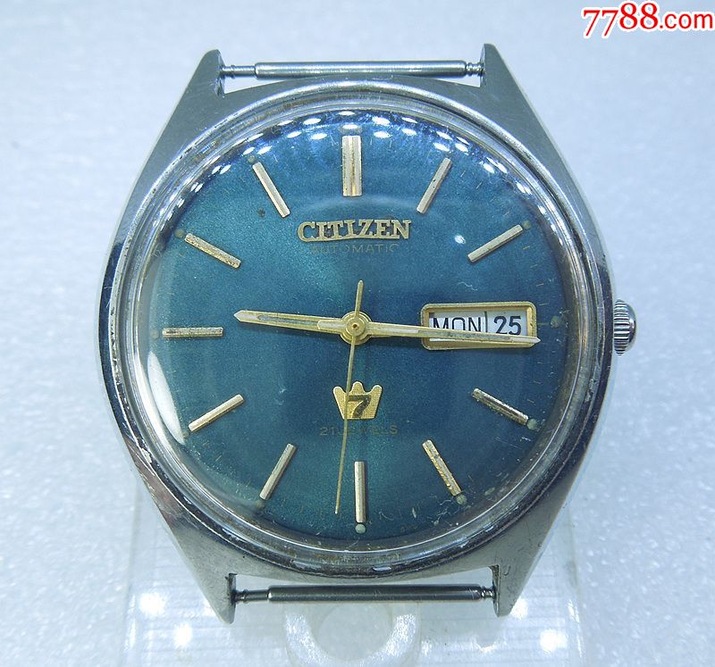 citizen西铁城21钻全自动机械表-皇冠7号-手表/腕表-7788手表收藏