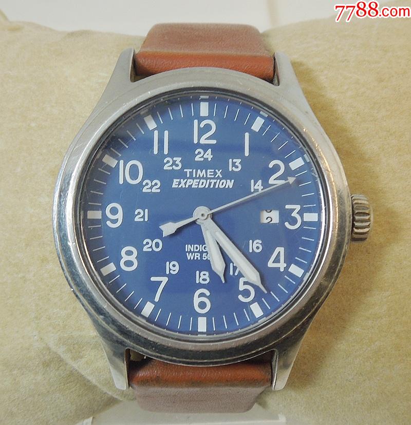 timex天美时户外石英表-军表款