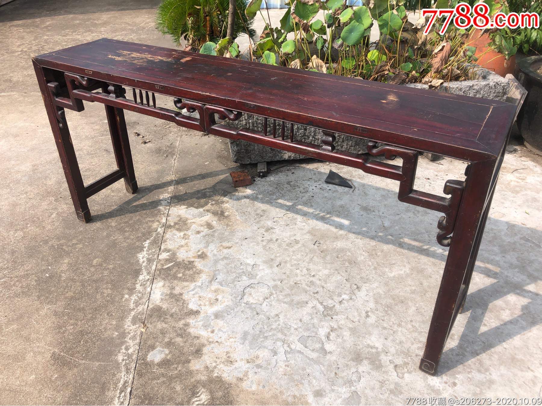 【清末民初】宁式特色老家具长条桌画桌