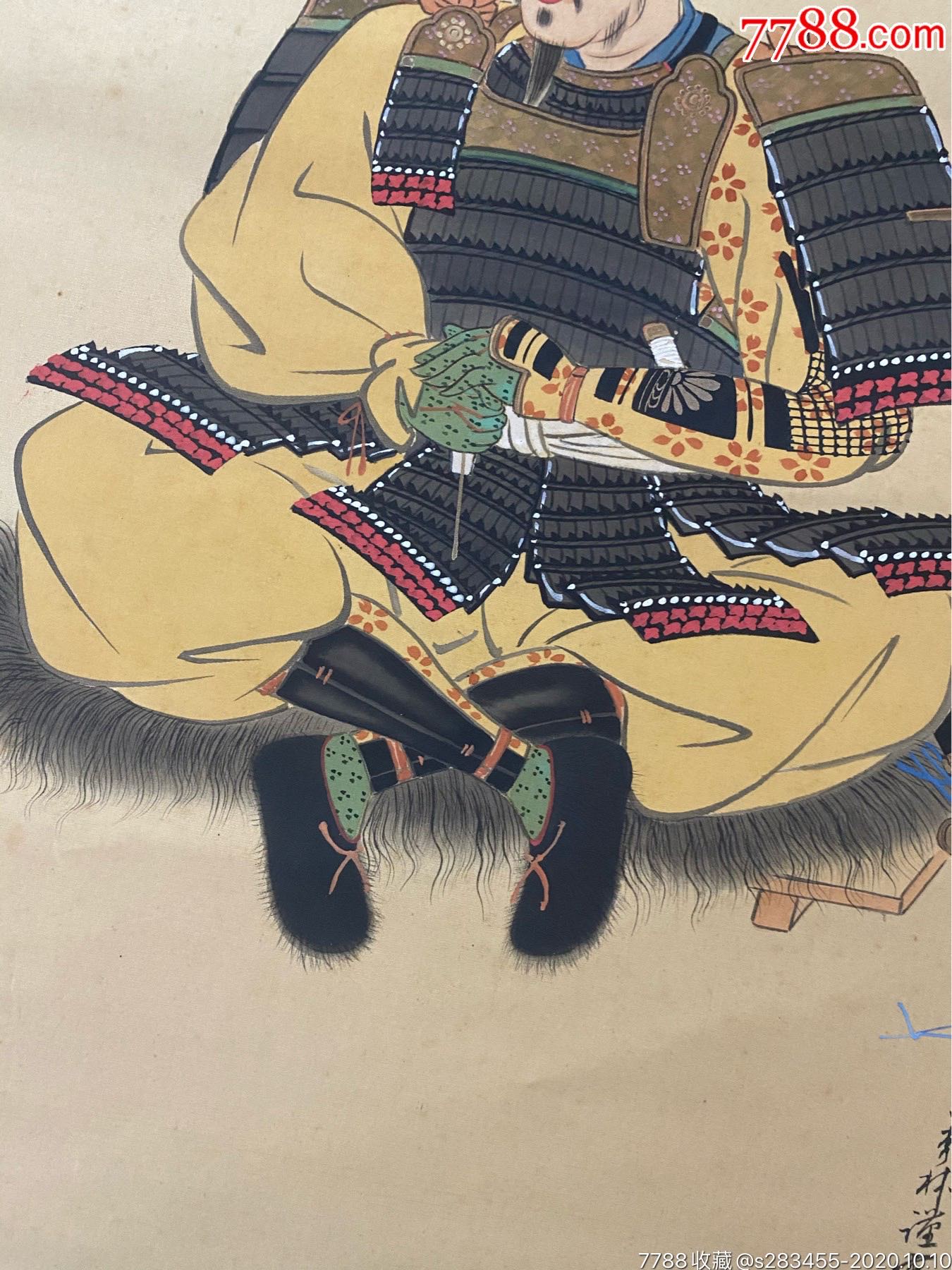 宫本武藏古画图片