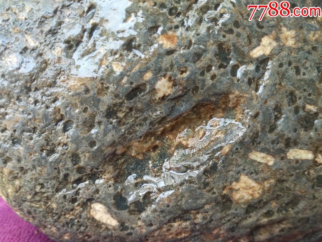 新进洛阳梅花玉原石818富贵灰店庆大酬宾