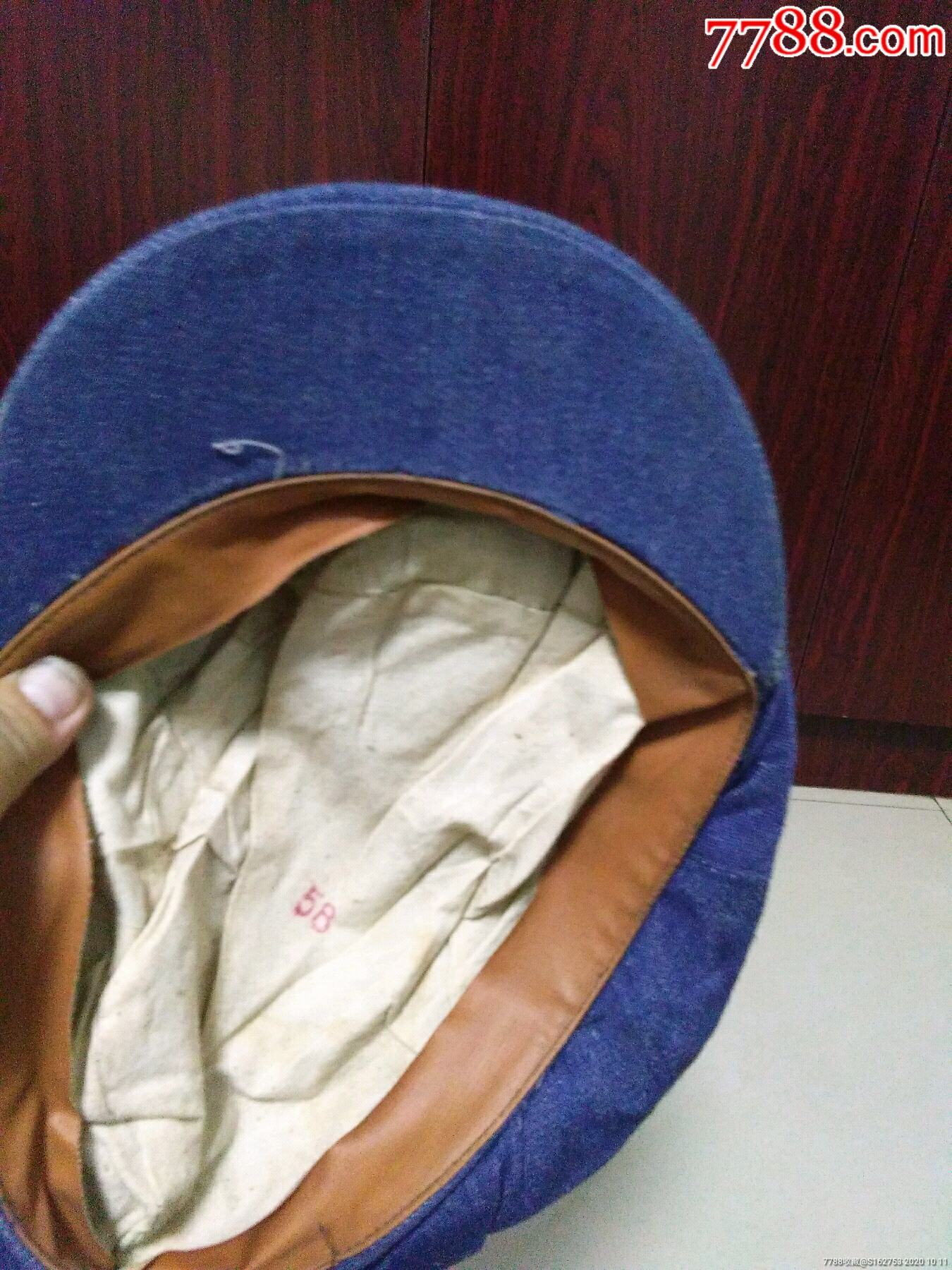 旧劳动布帽子两顶_帽子_图片欣赏_收藏价值_7788画册网