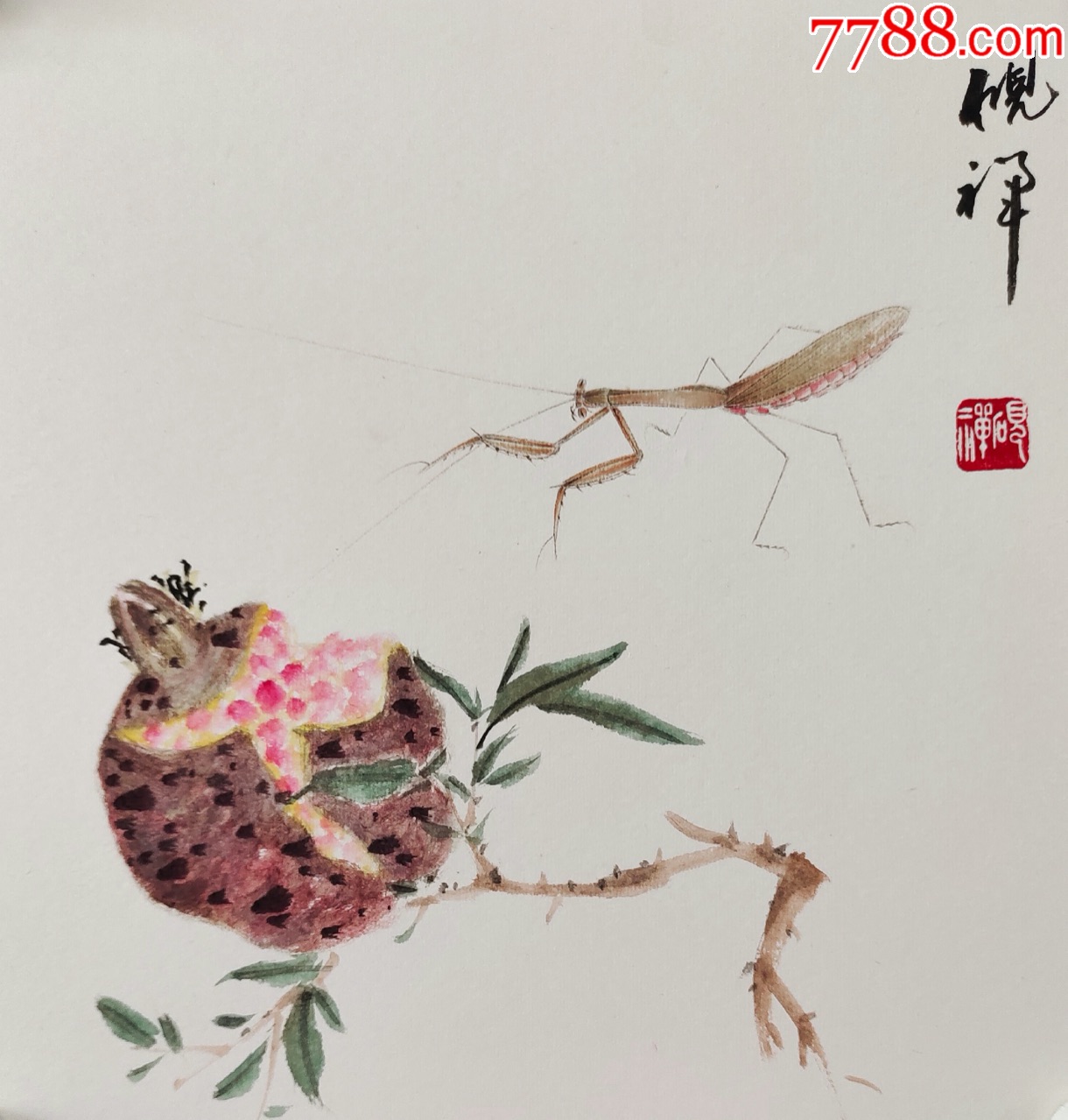 张永清花鸟画_油画原画_作品欣赏_收藏价值_7788字画网
