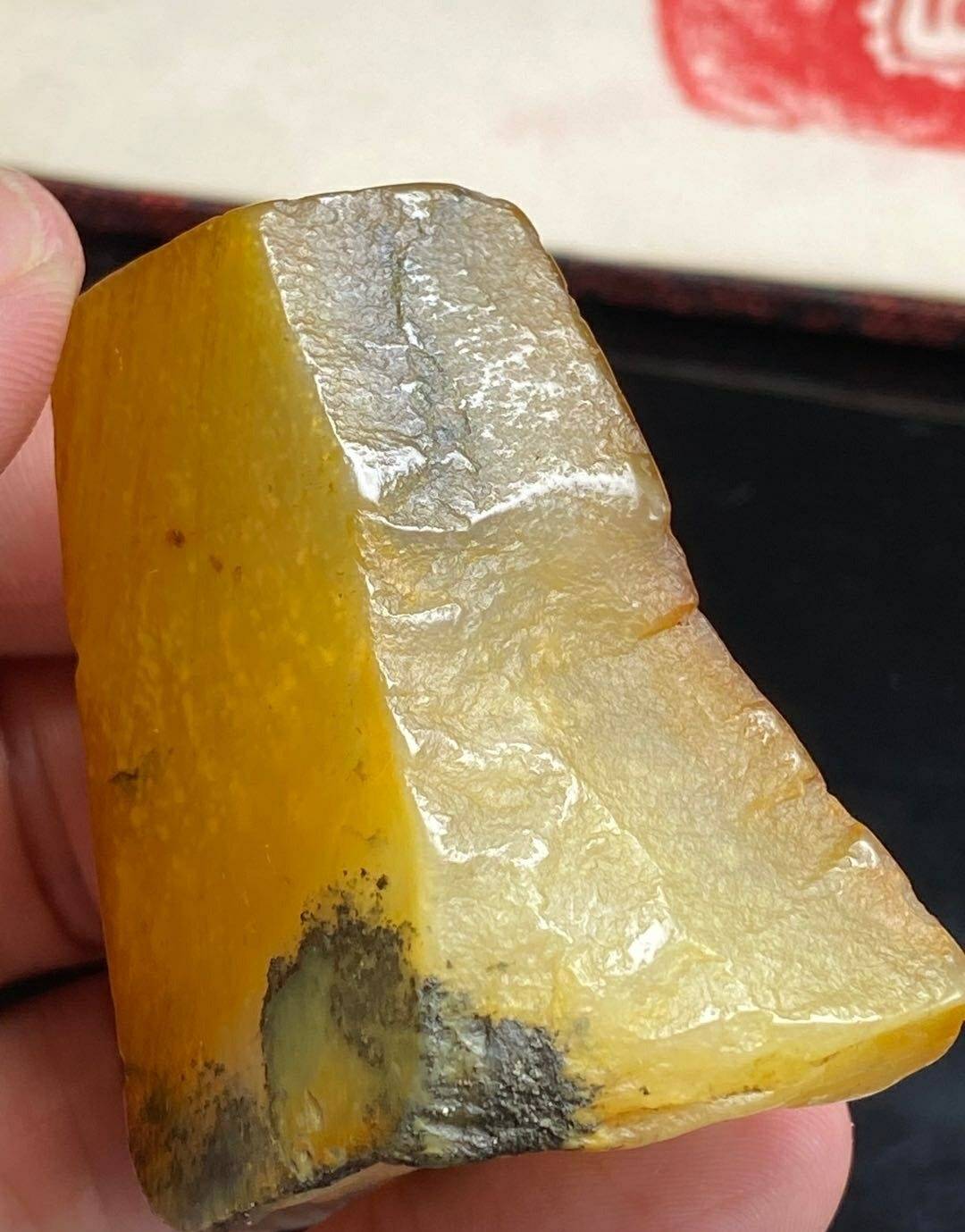 老料寿山坑头石