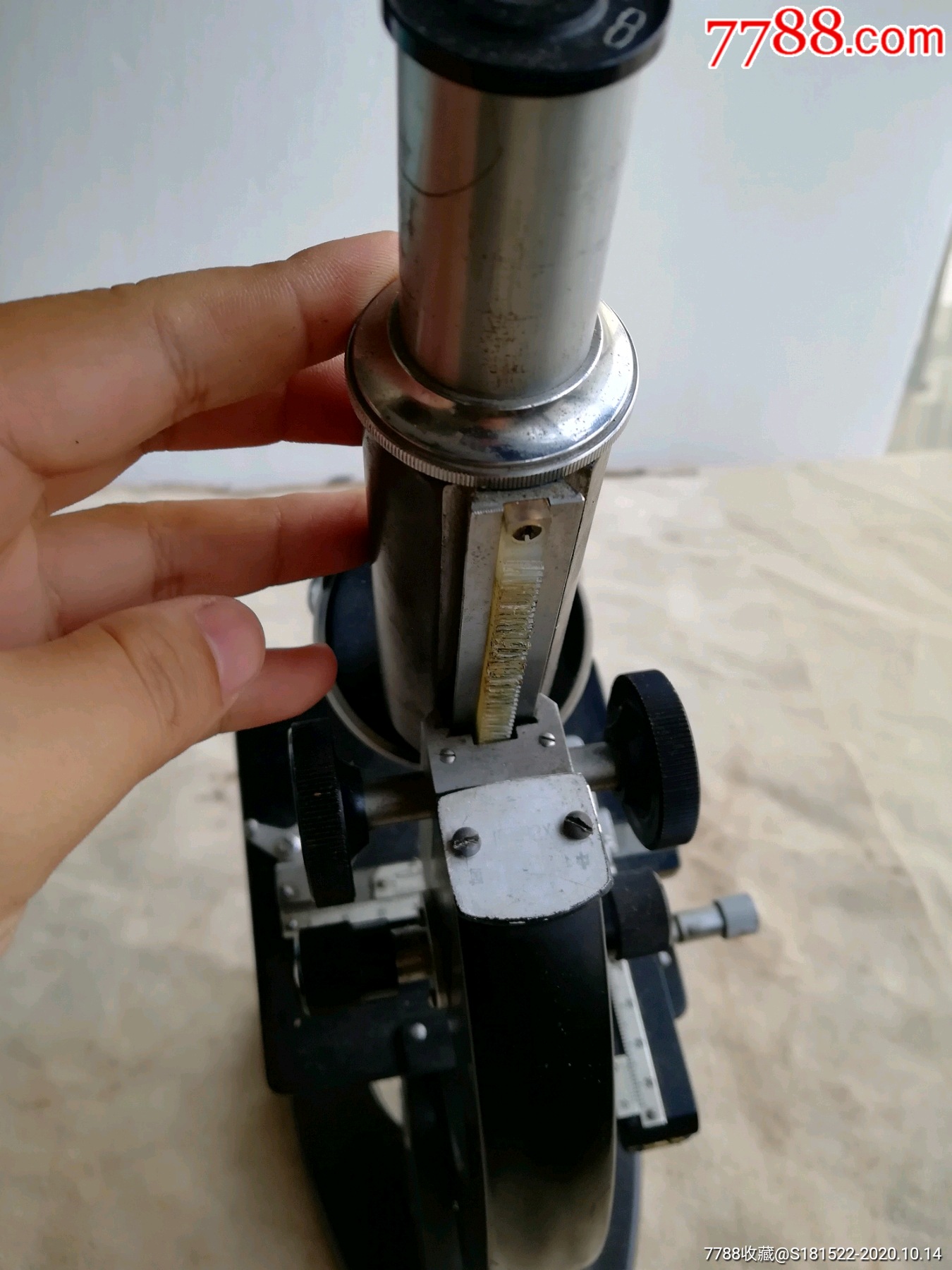 老显微镜国产一光光学显微镜老式显微镜显微镜vintage