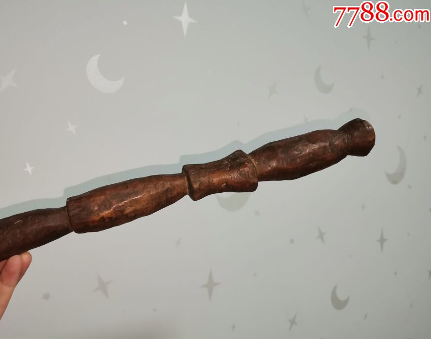 清代道教桃木法器,镇鬼避邪