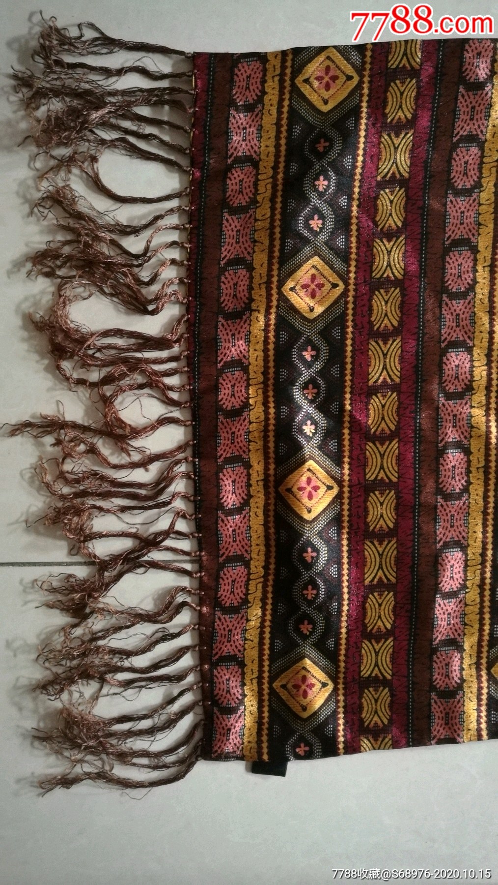 老围巾,老披肩,老围脖,80年代真丝面料披肩,料质优,可用可藏