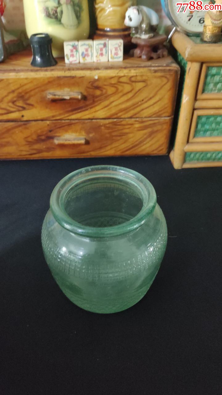 上世纪6070年代老式玻璃瓶玻璃罐民俗怀旧老物品