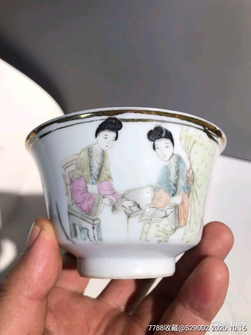 许达生真品碗瓷器图图片