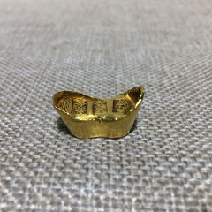 传世老黄金足金金锭一件(se76054357)_7788收藏__收藏热线