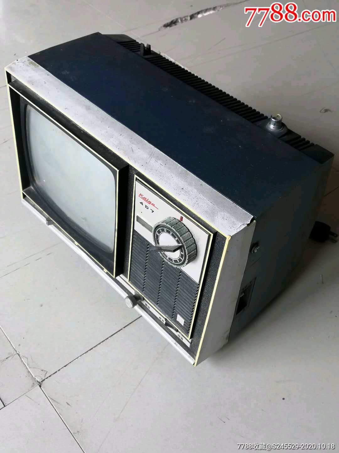 五十年代凯歌牌电视收音二用机