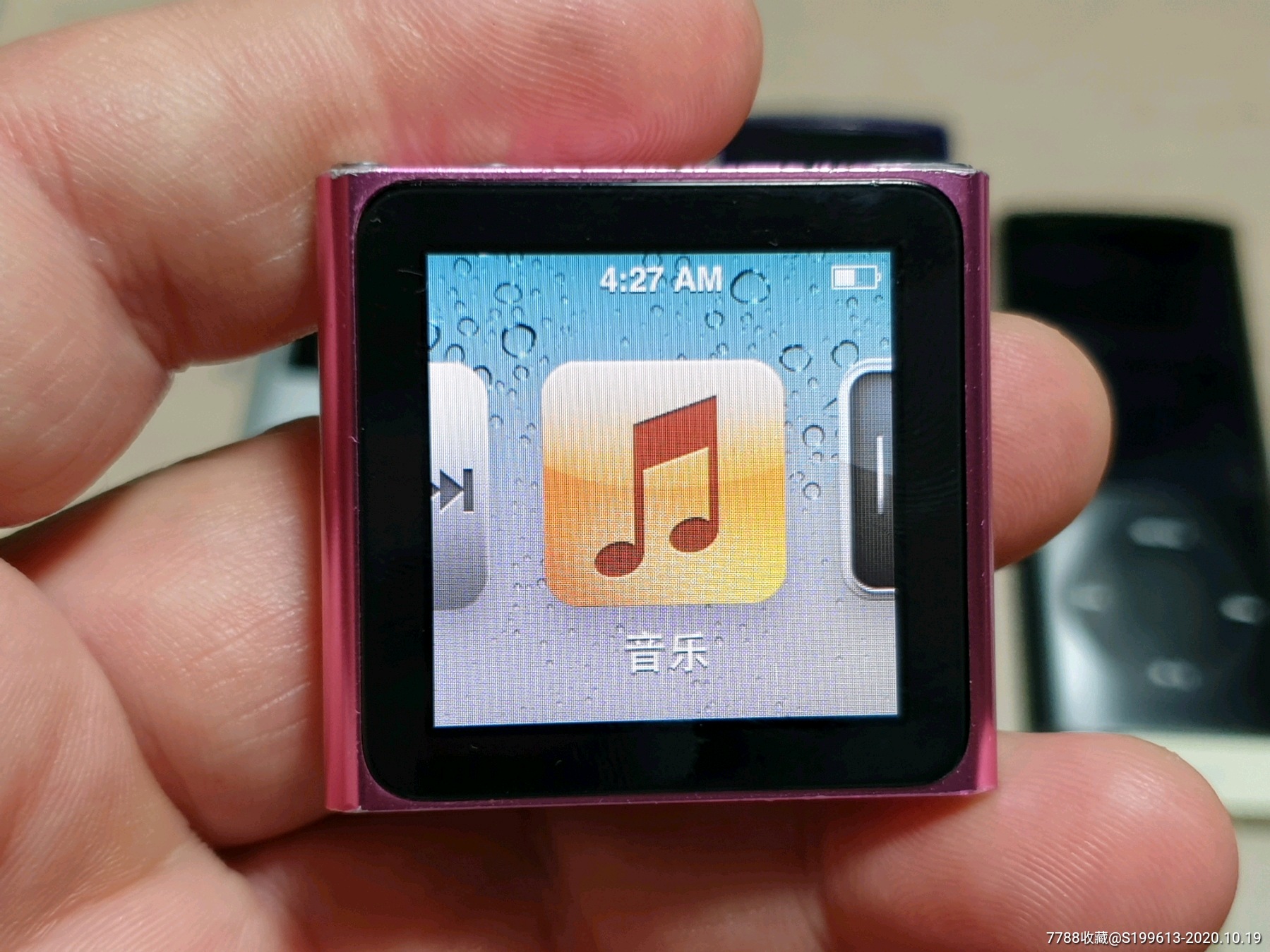 苹果ipodnano6代播放器(8g)8新,四角磕碰,电池还行,160元,-随身听/mp3