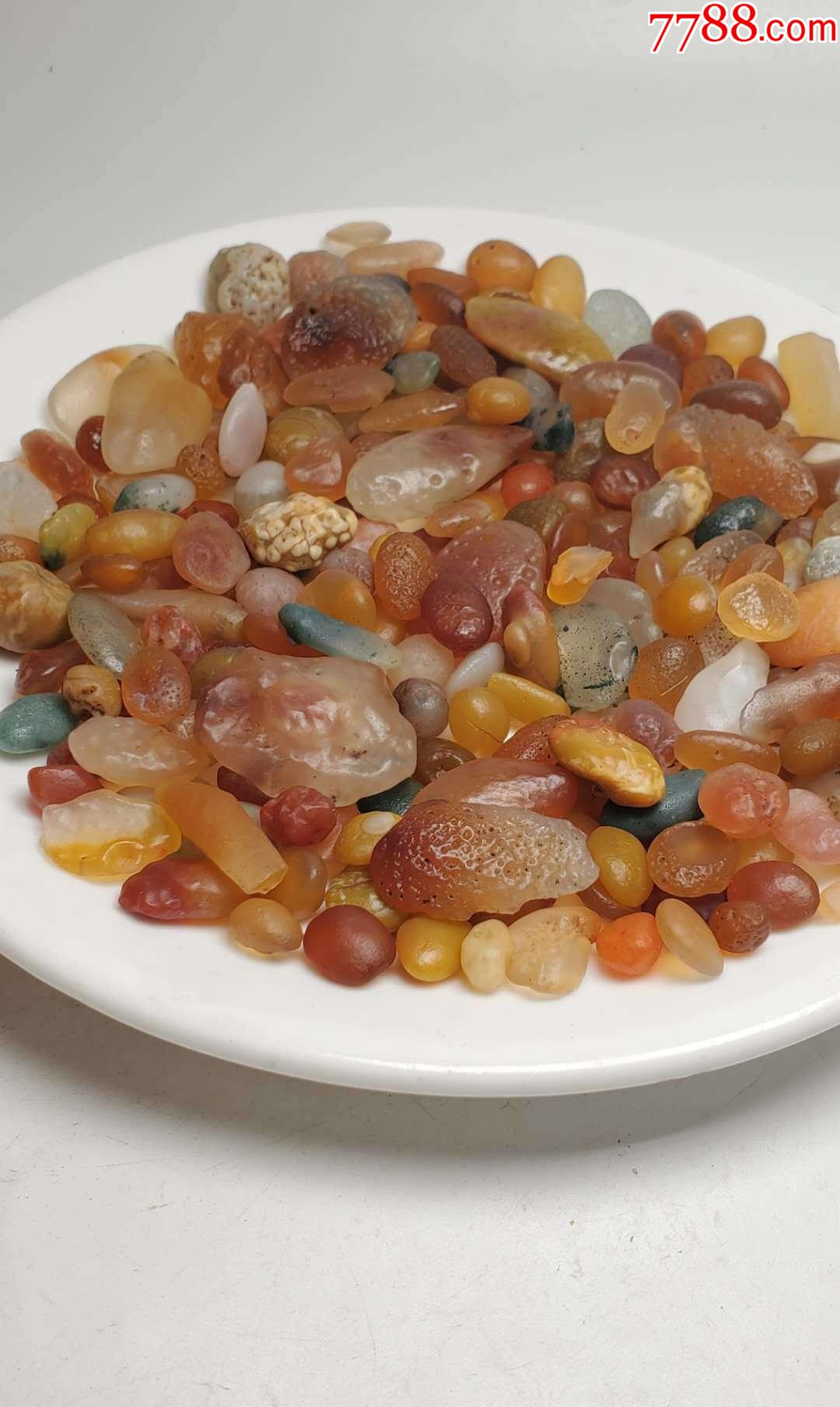 4265新疆戈壁玛瑙一盘310克