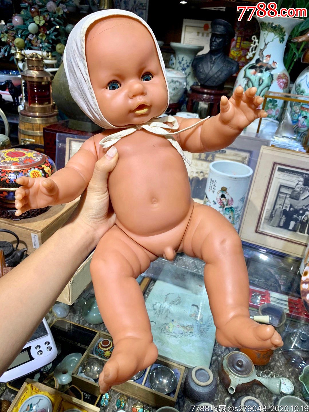 前苏联老胶皮洋娃娃一对