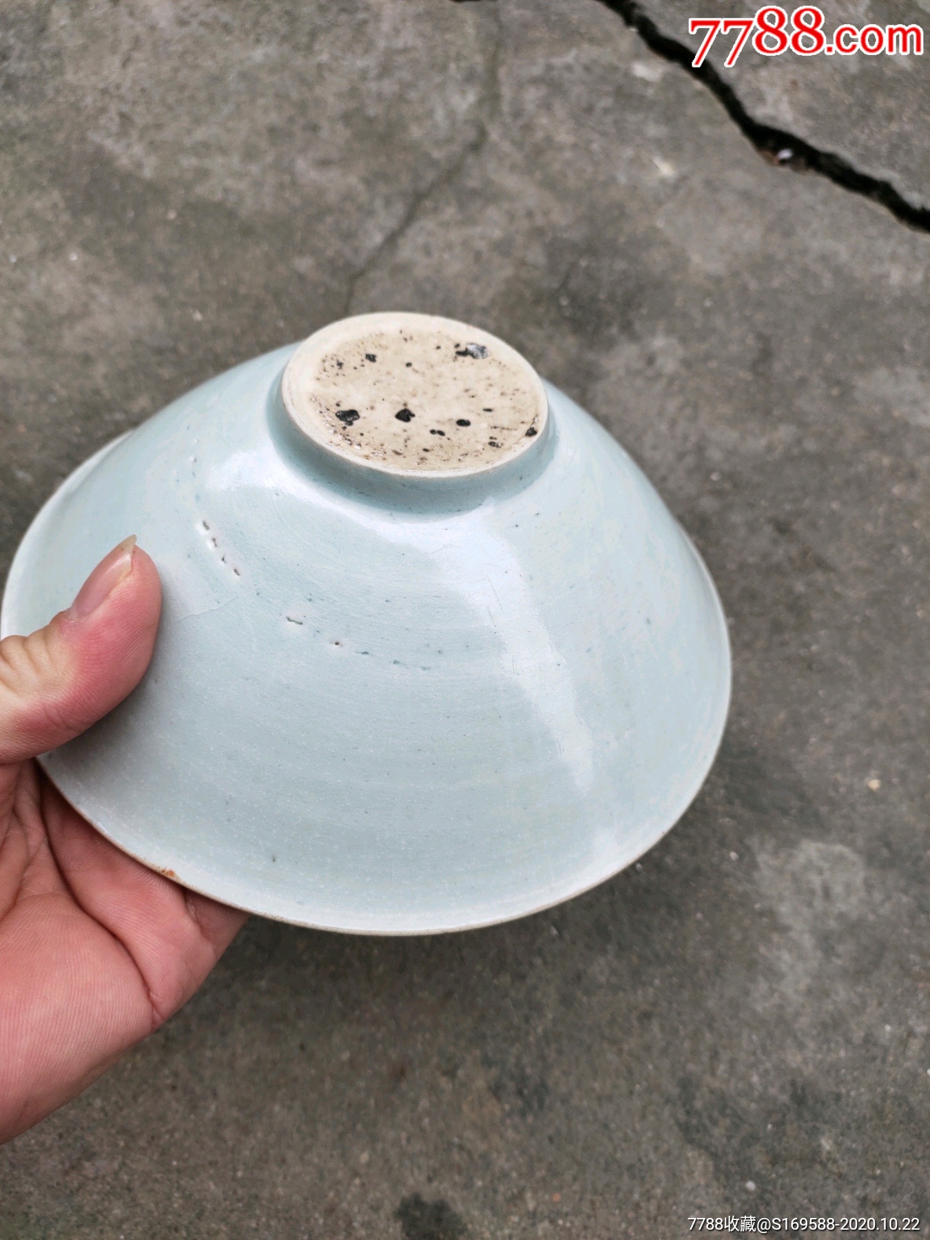 元代湖田窑双鱼碗