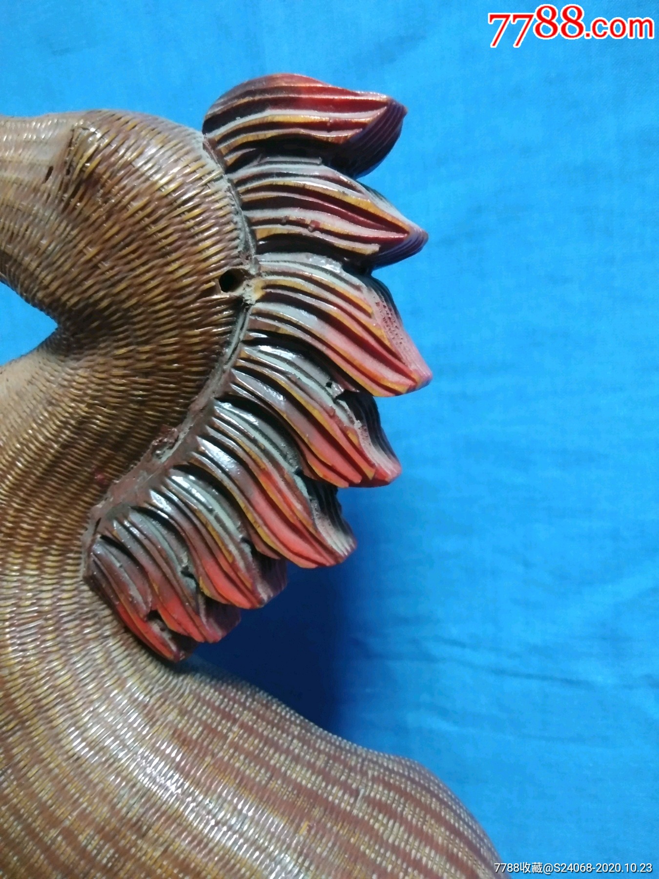 马踏飞燕竹子摆件