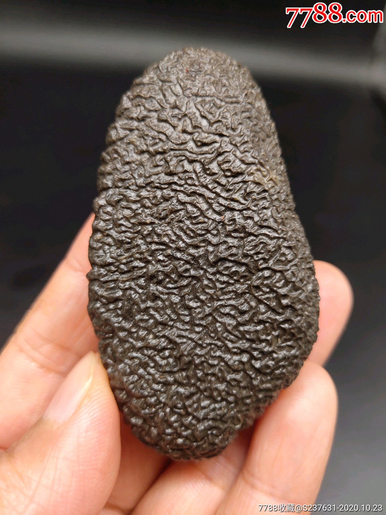 新疆泥纹石-风砺石/戈壁石-7788工艺品