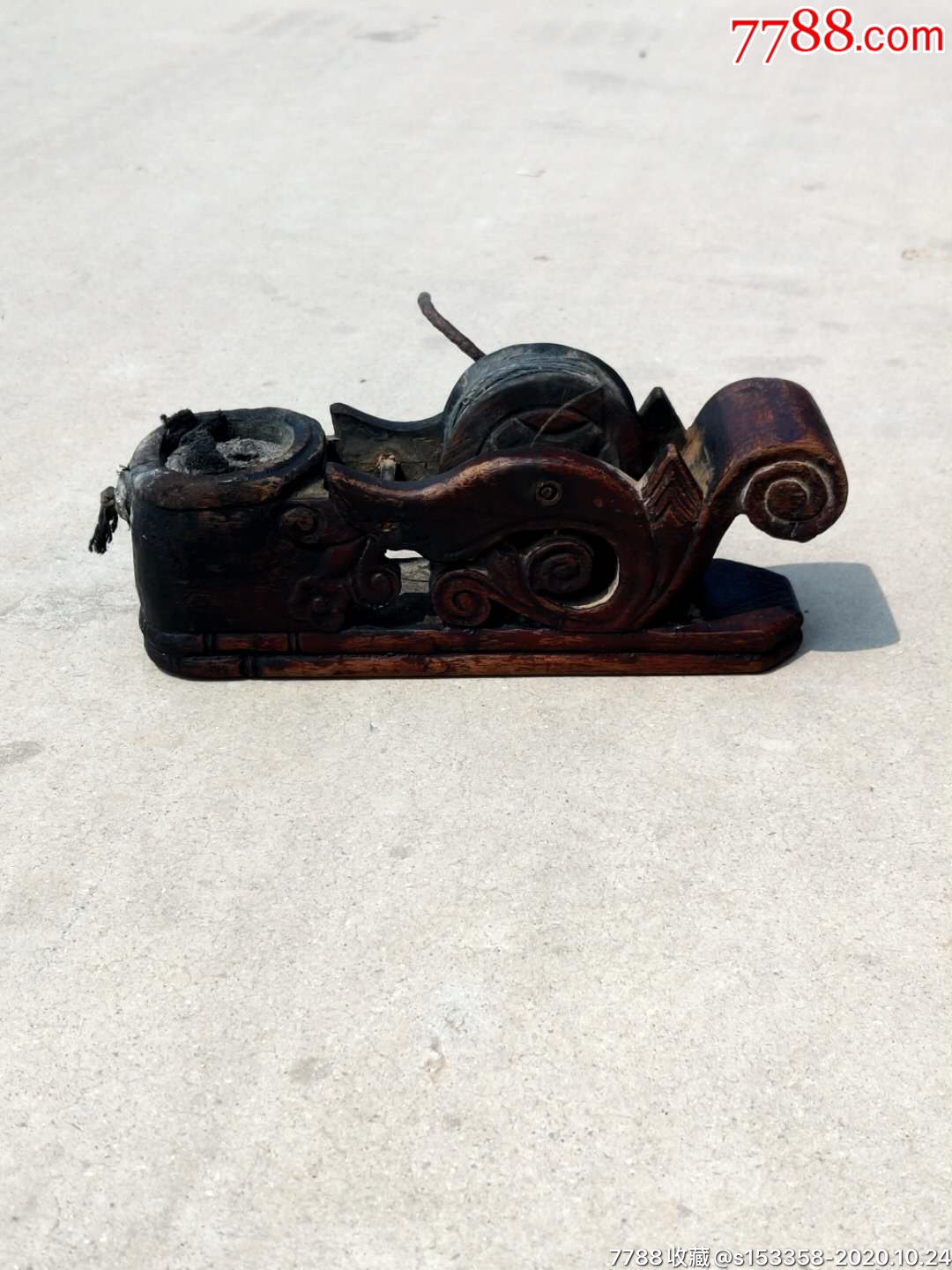 清代～老墨斗,_墨斗/木工用具_盛世古玩古典家具店【7788收藏__收藏热