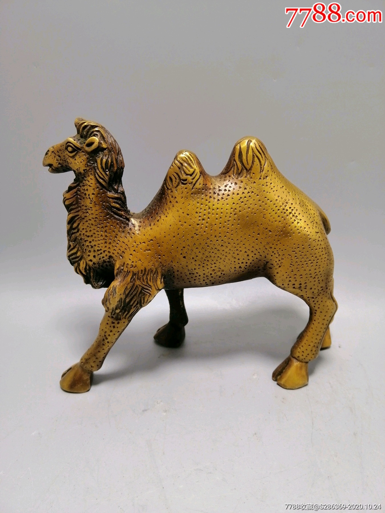工艺品铜骆驼-铜杂件-7788收藏