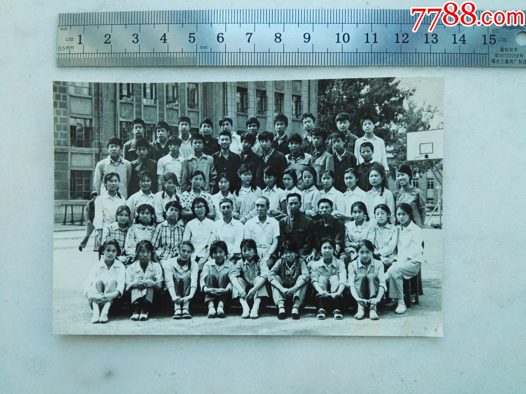 80年代师生合影_老照片_忘却的纪念【7788收藏__收藏热线】
