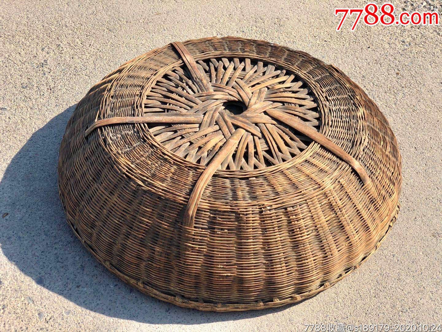 老民俗竹编大笸箩19