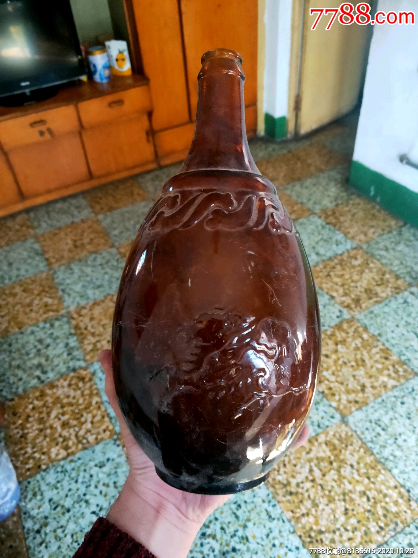 麒麟玻璃酒瓶