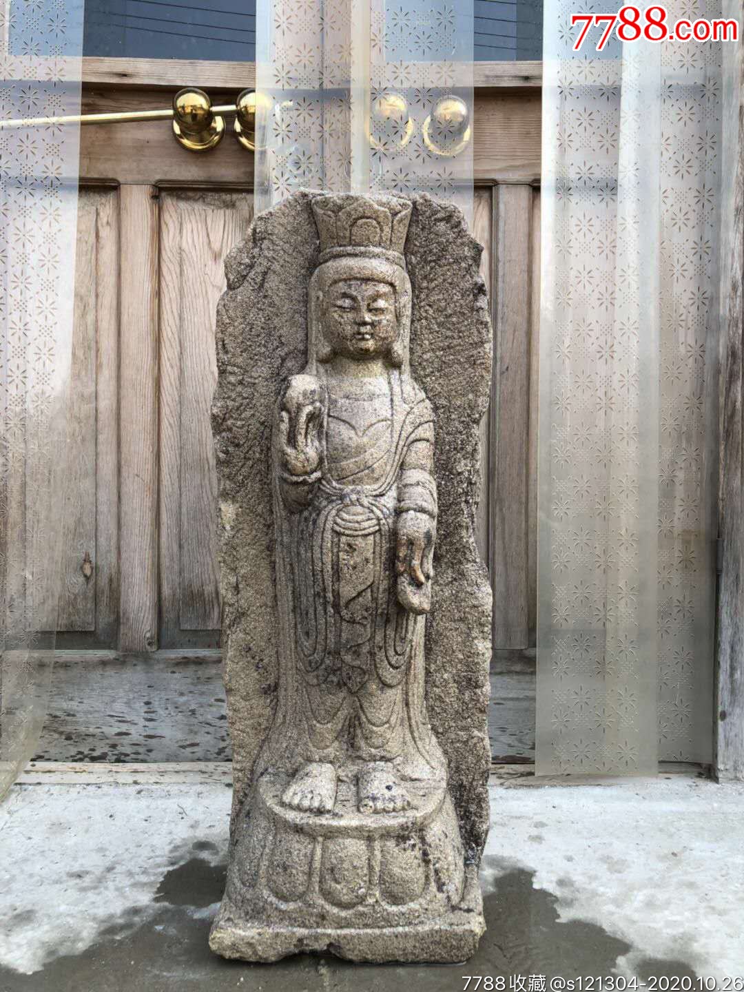 清代石佛像老石器老石雕