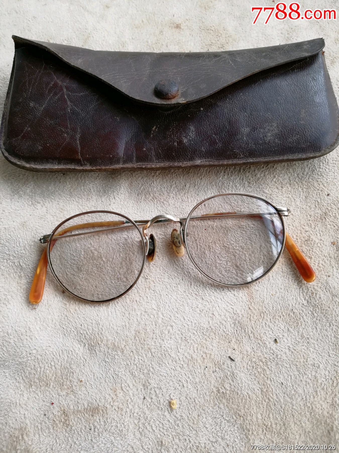 民国老眼镜老眼镜眼镜收藏老物件复古怀旧收藏
