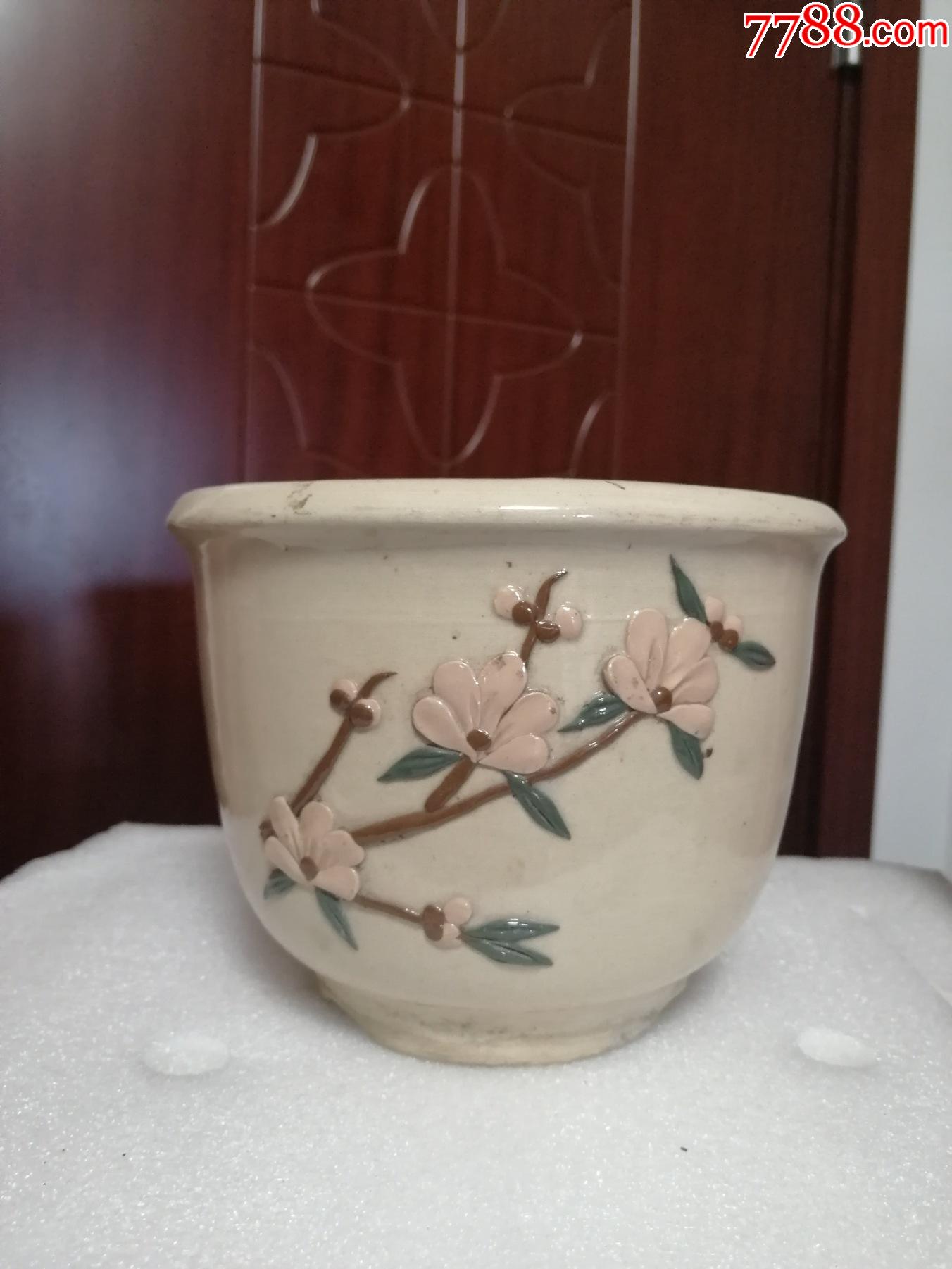 70年代手堆花盆