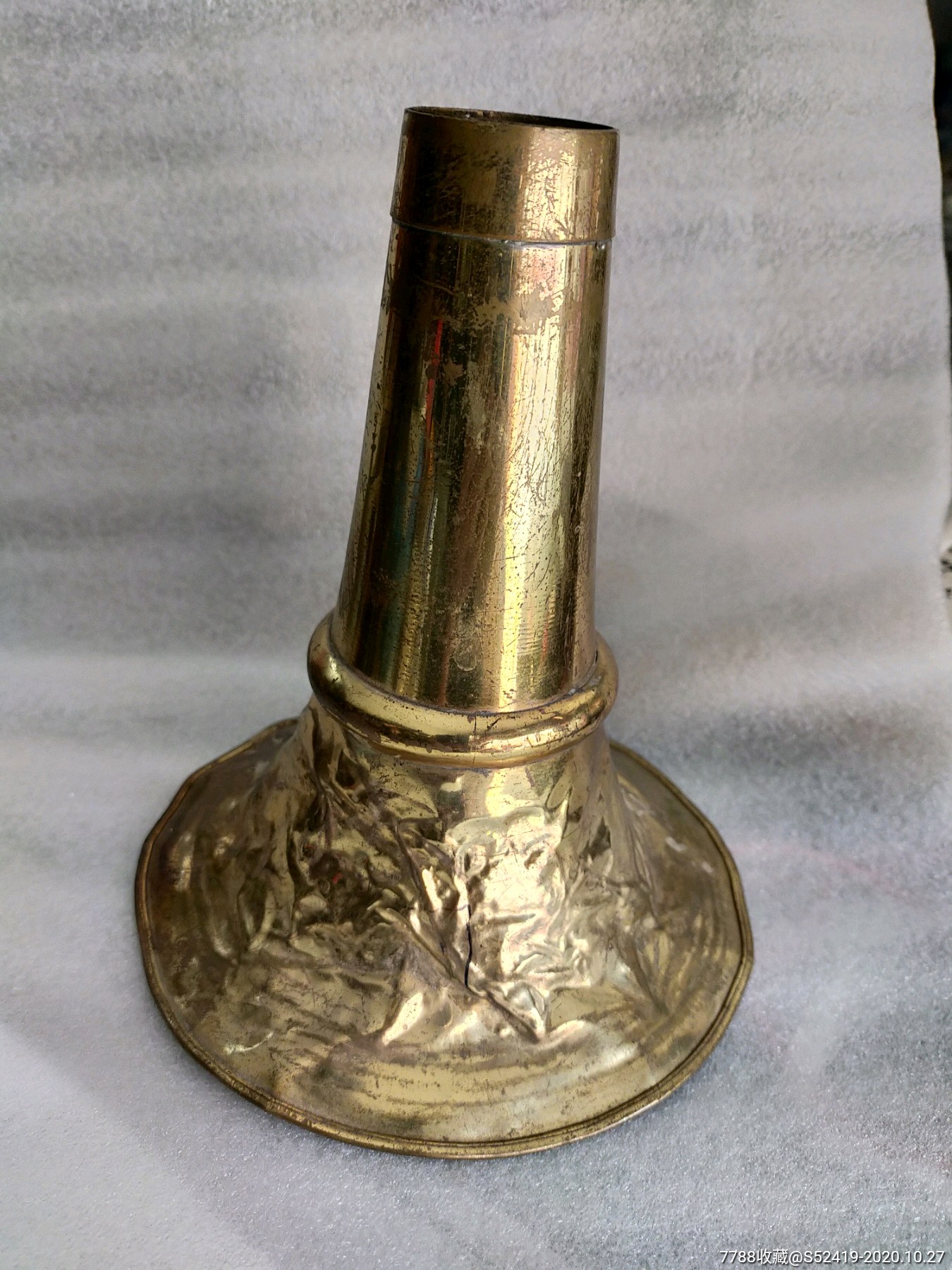 特意制作的铜唢呐大喇叭口