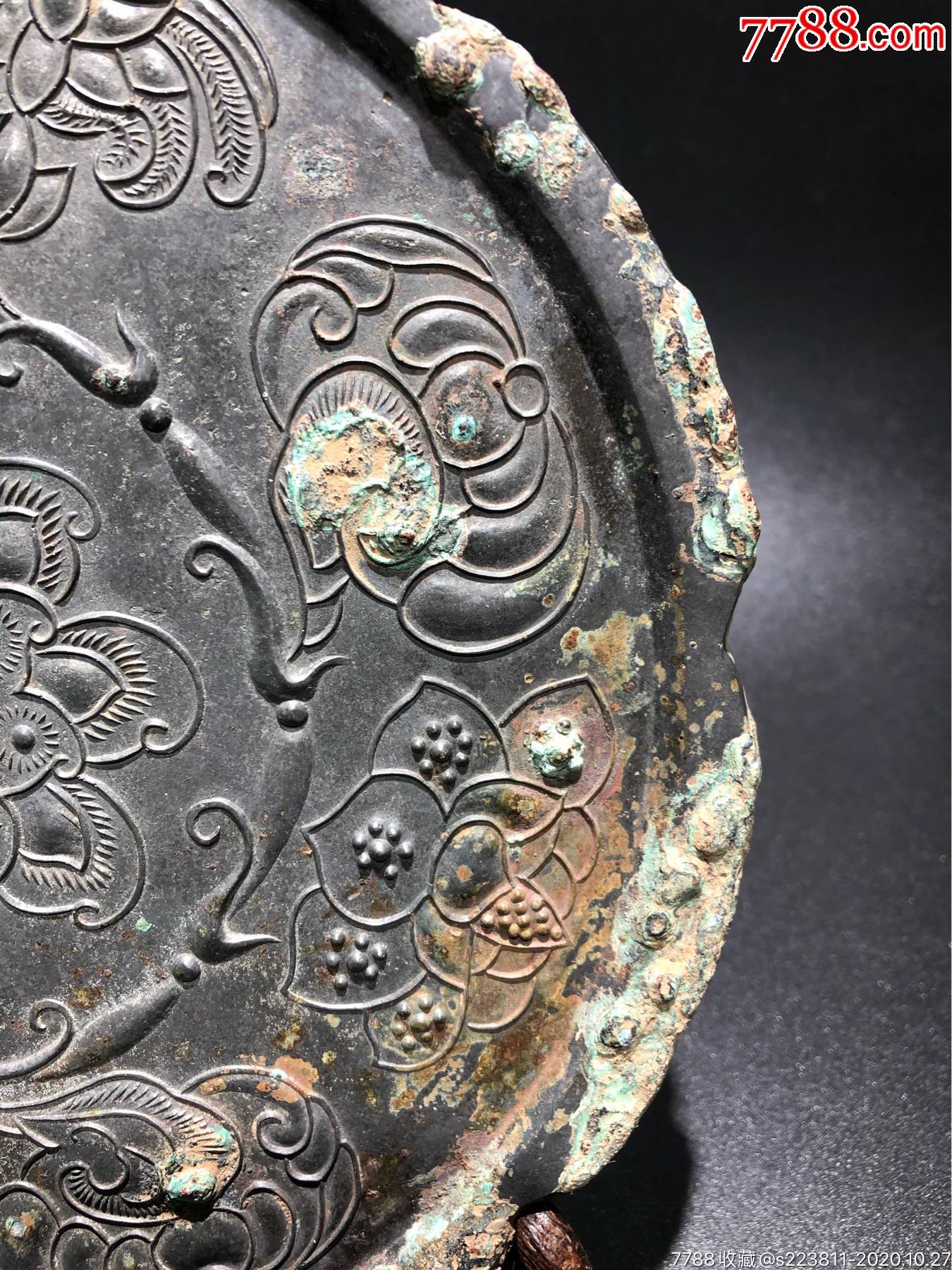 福莲花精品大铜镜