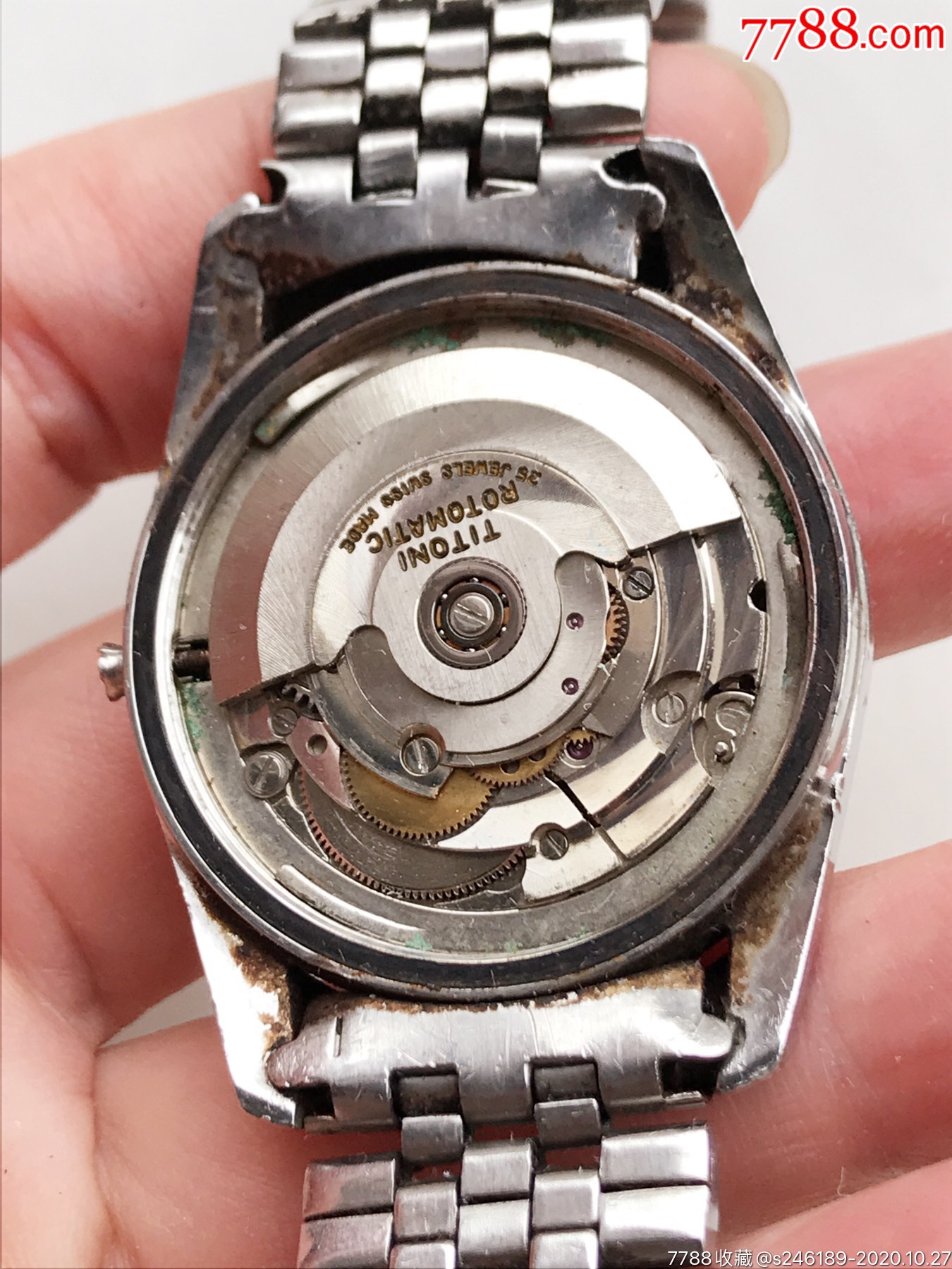 梅花搭瑞士2836机械机芯-手表/腕表-7788旧货商城