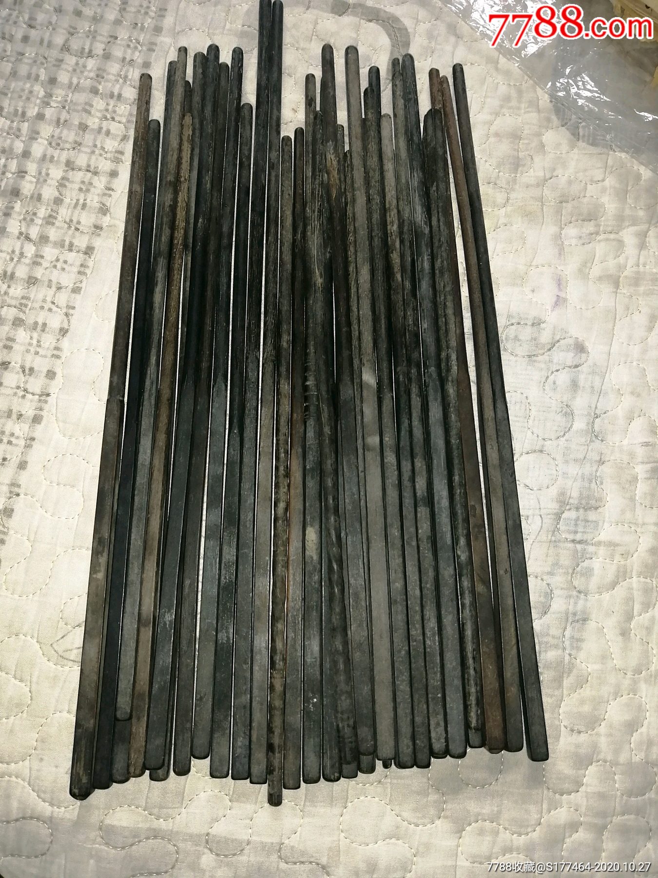 清朝时候的乌木筷子_价格700元【二闷古玩】_第1张_7788收藏__收藏