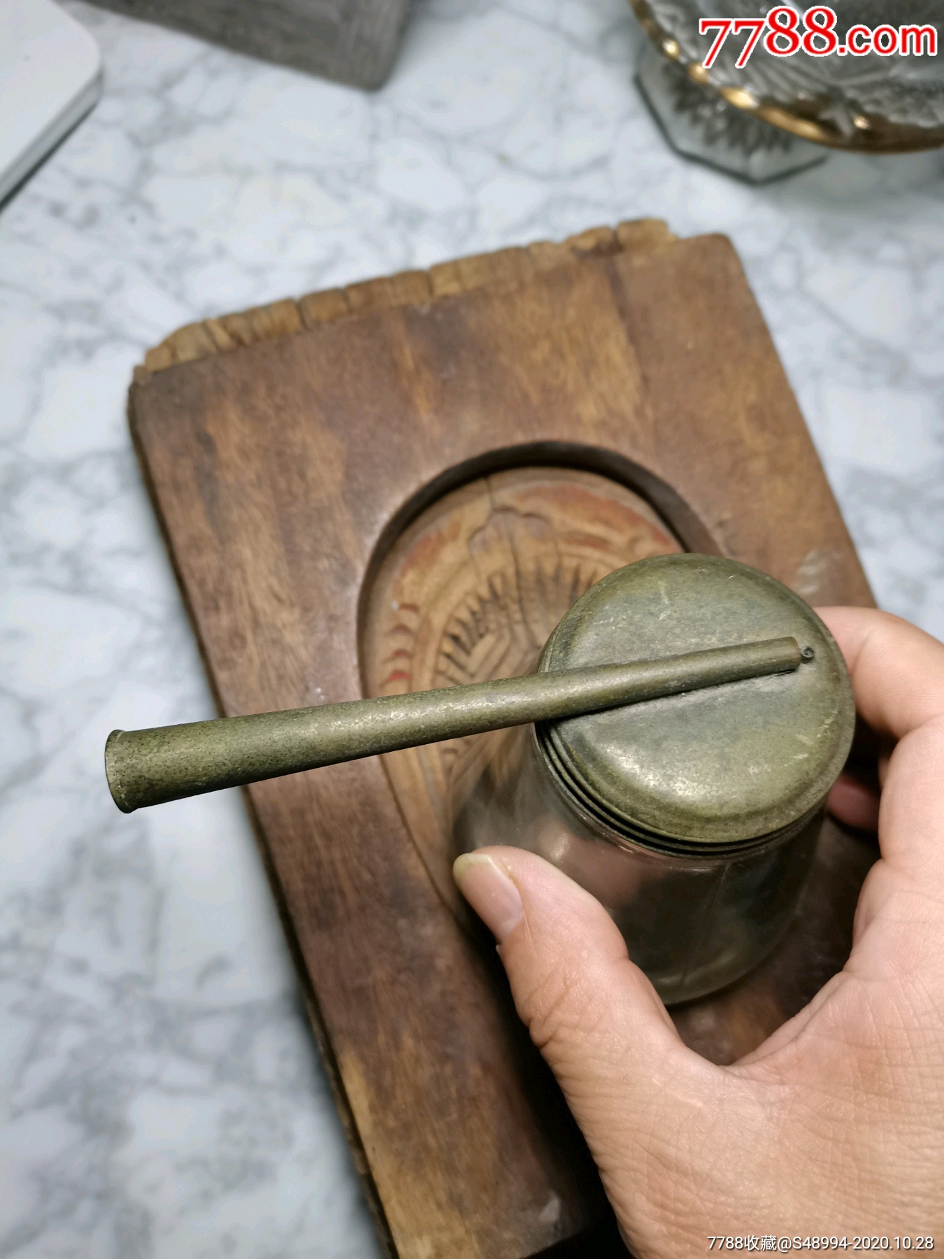 烫斗的配套工具裁缝用喷水壶上海胡锡昌出品