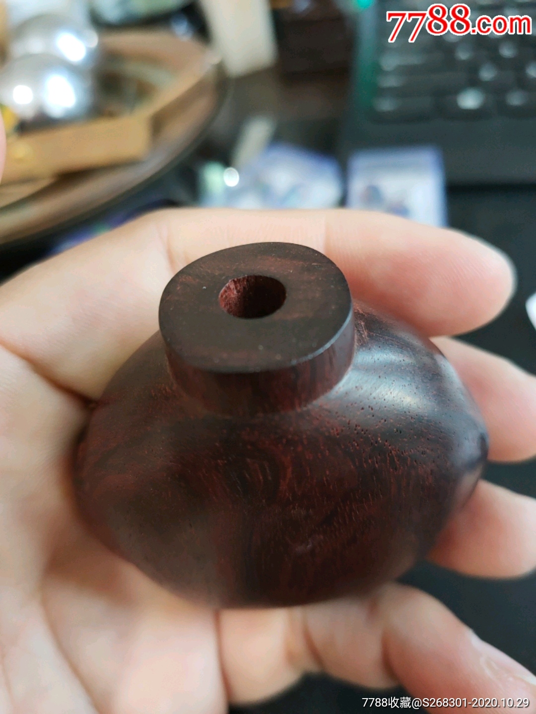 印度小叶紫檀鼻烟壶