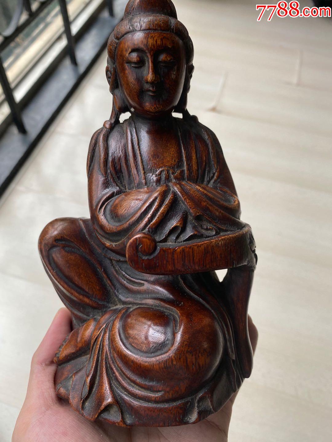 0012 品种: 木佛像/人像-木佛像/人像 属性: 木雕佛像/人像,沉香
