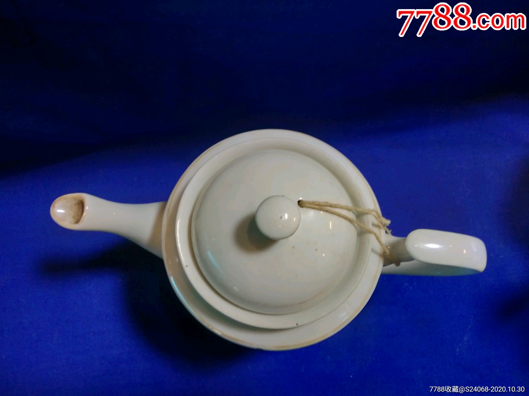 宁夏石嘴山瓷厂茶壶:孔雀开屏茶壶_茶壶【九月收藏】_第2张_7788钱币