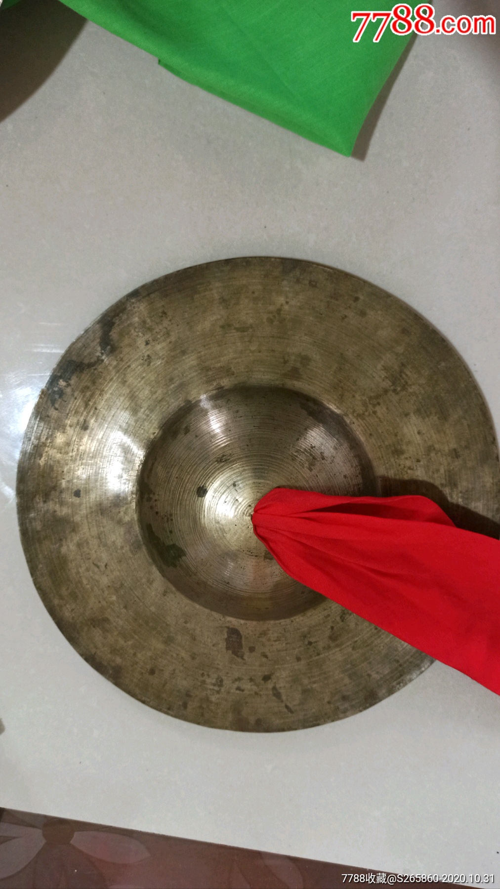 铜镲(饺子)漂亮青黄铜老款闪亮登场