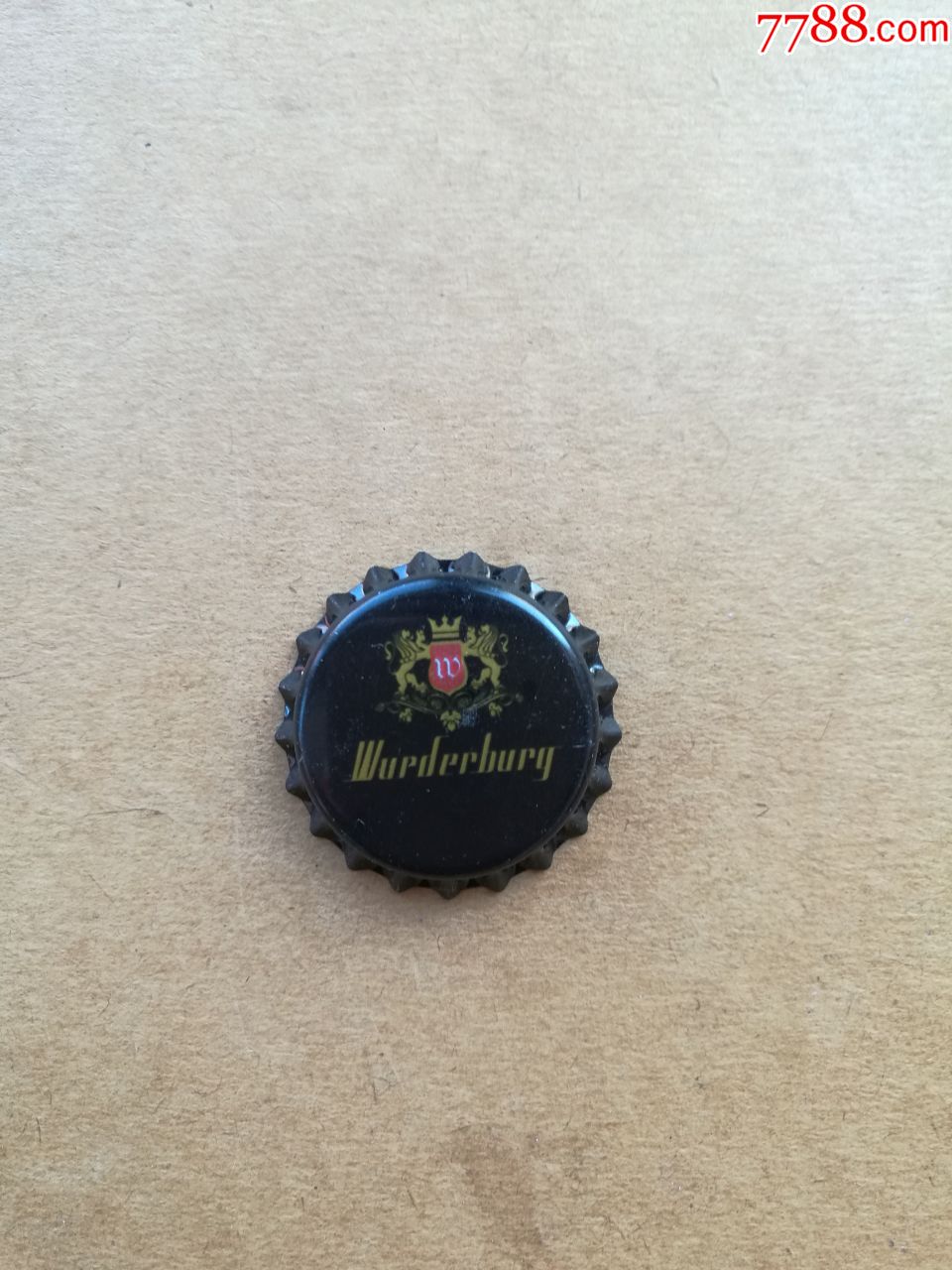 沃德古堡精酿黑啤酒瓶盖--辽宁抚顺产---厂盖
