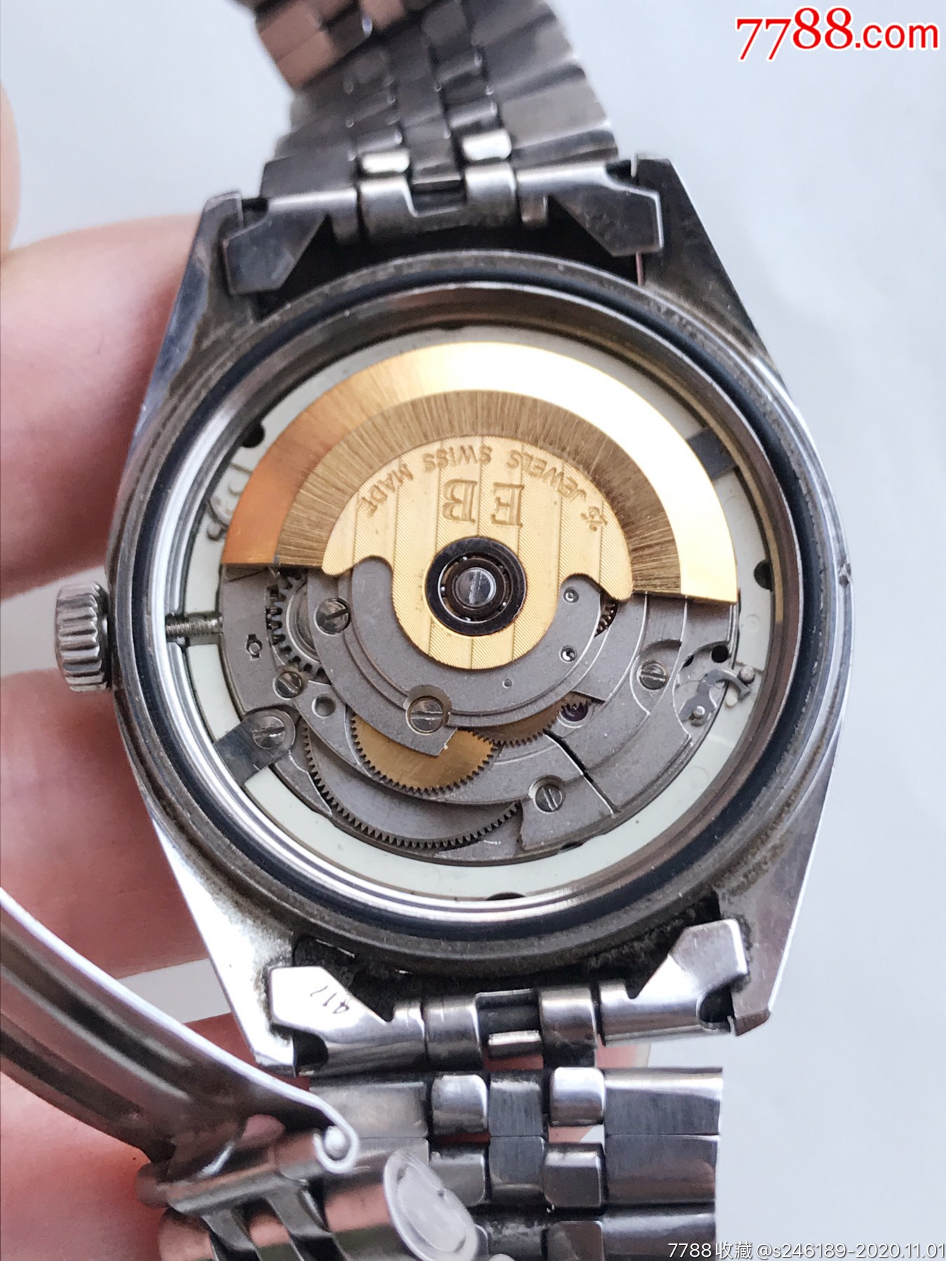 依波路搭瑞士2834机械机芯