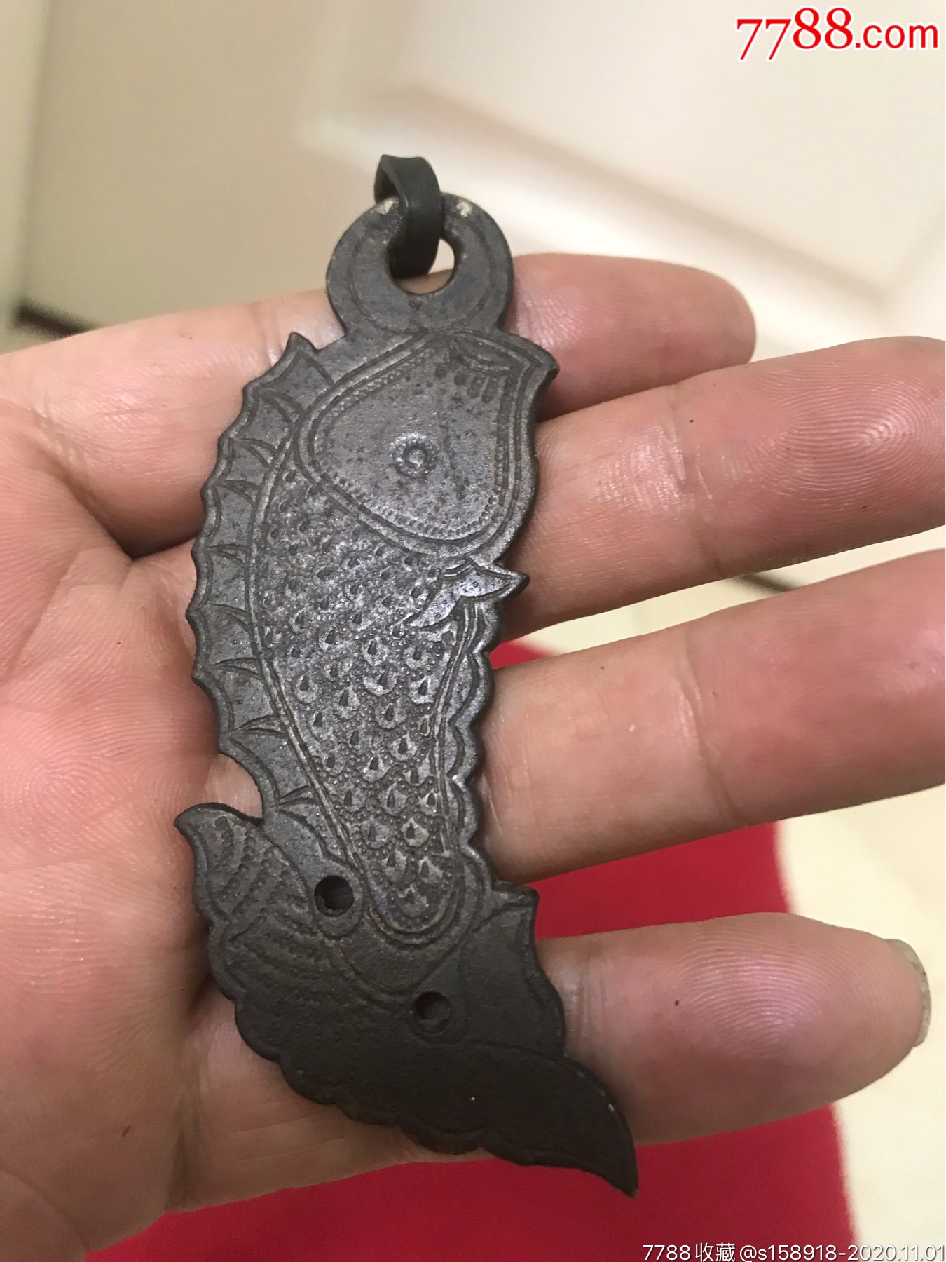 漂亮满工满刻老铜鱼2条