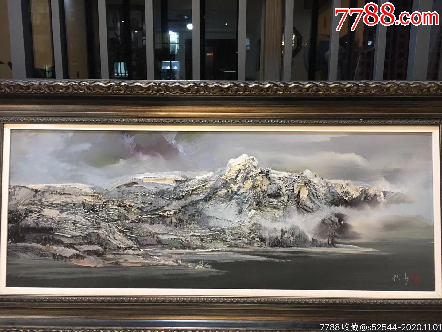 董仙舟油画作品山水系列