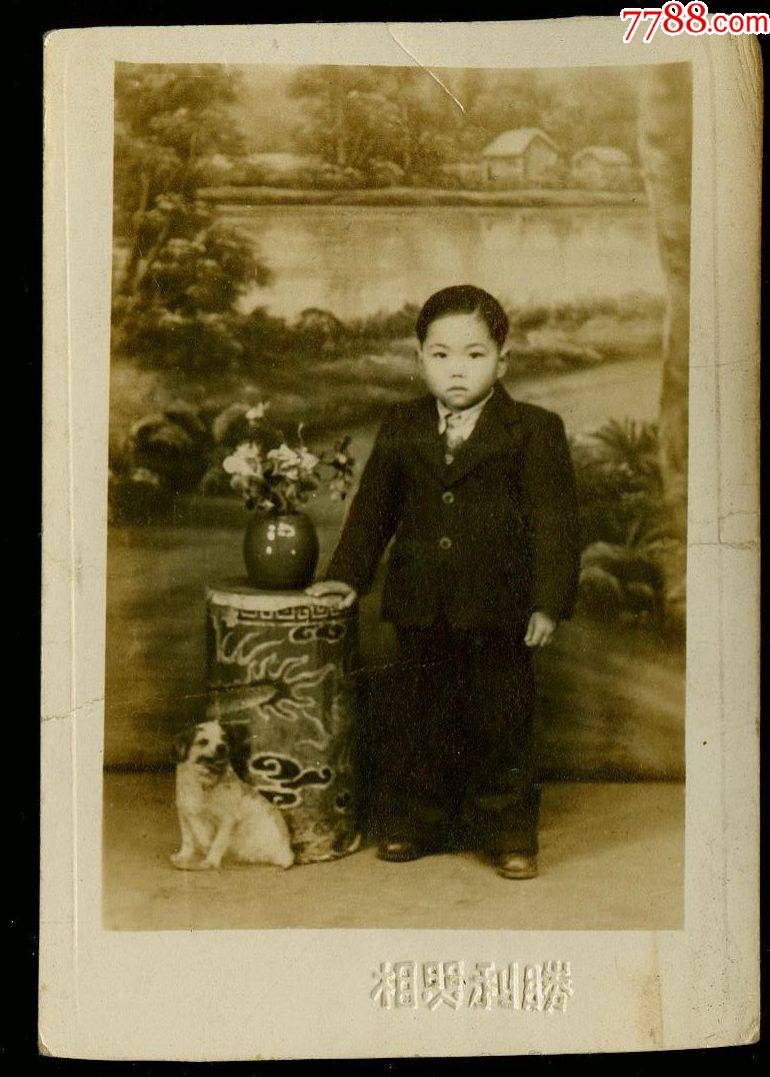民国小孩,尺寸8.5x6