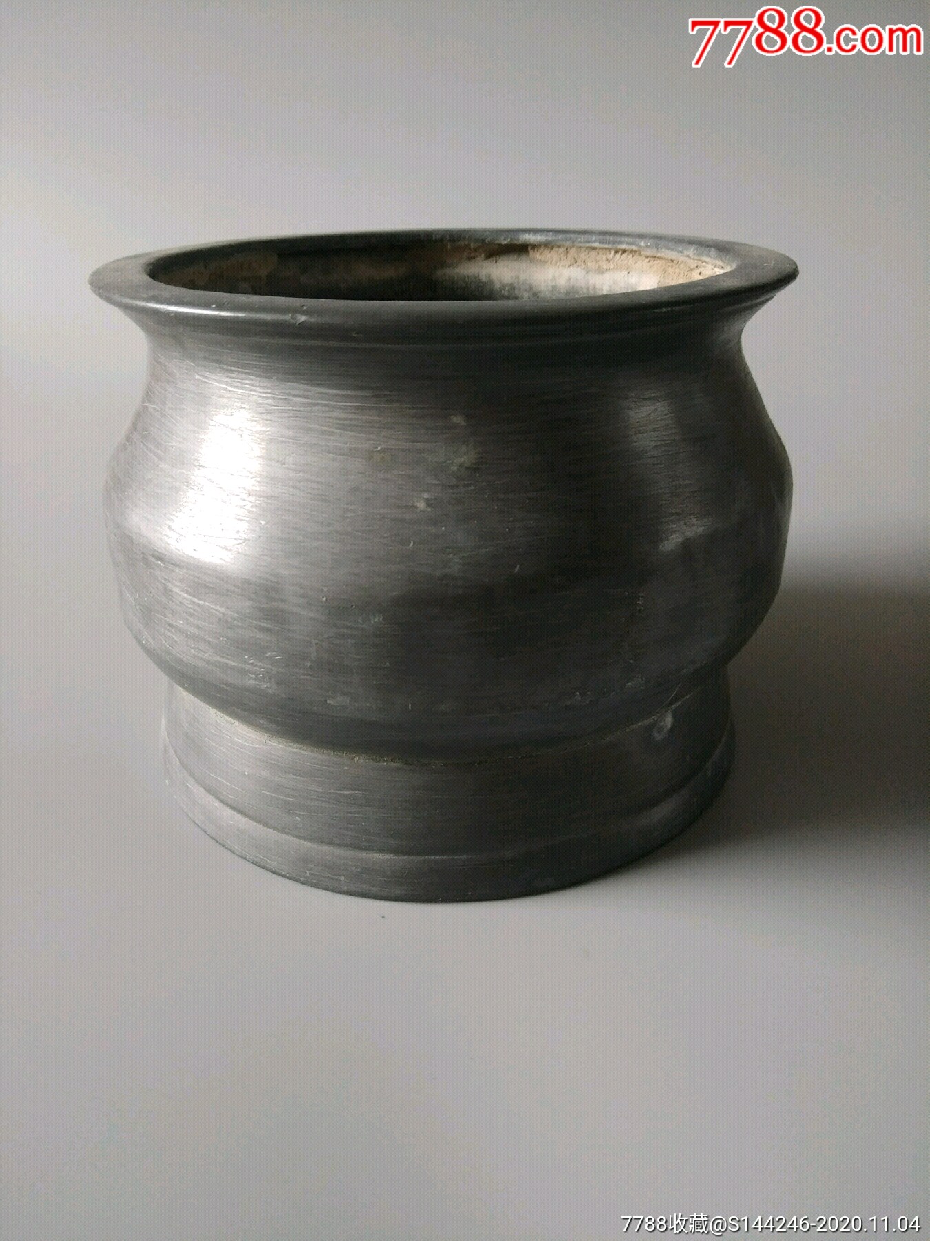 清代锡香炉
