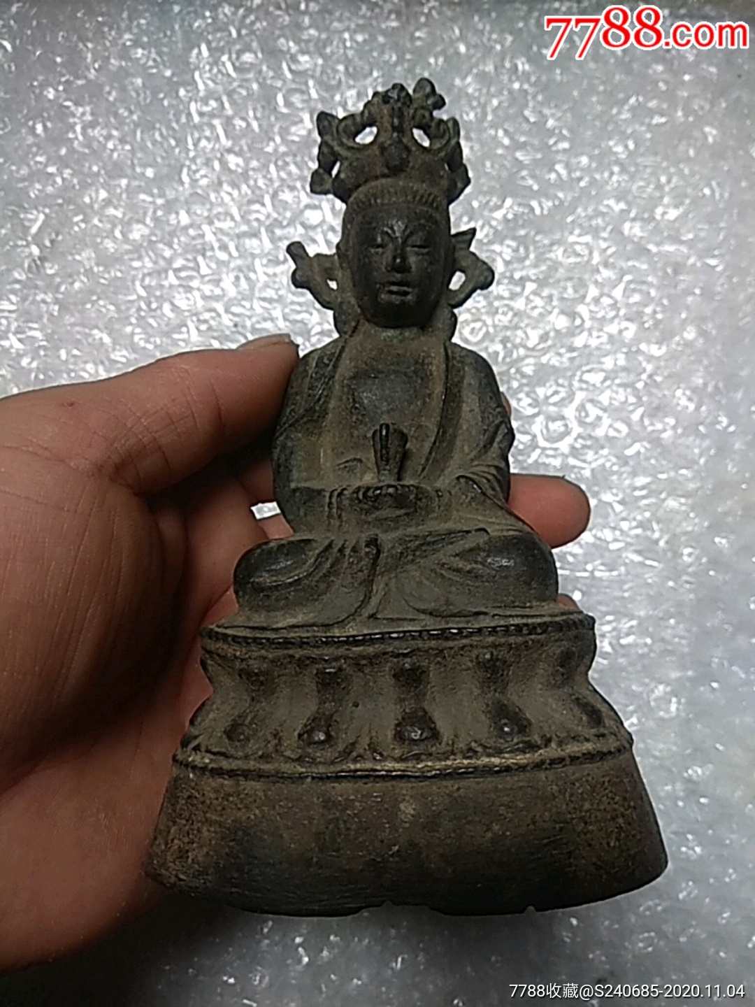 明代铜佛像一尊