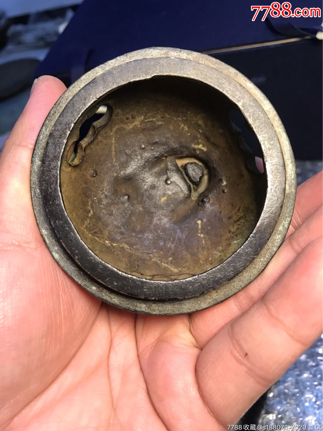 民国～铜熏香炉子这个