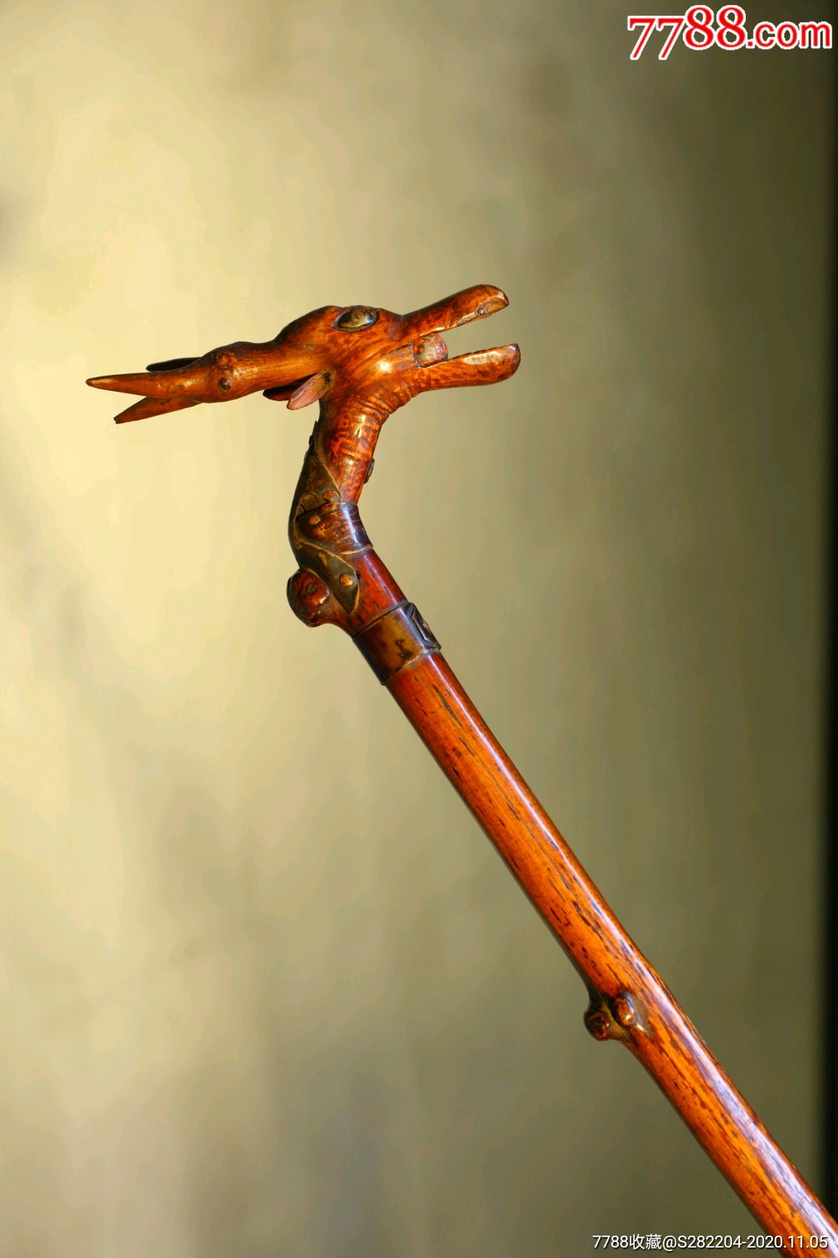 权杖-木制拐杖-7788木艺